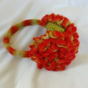 Handknit ear muffs