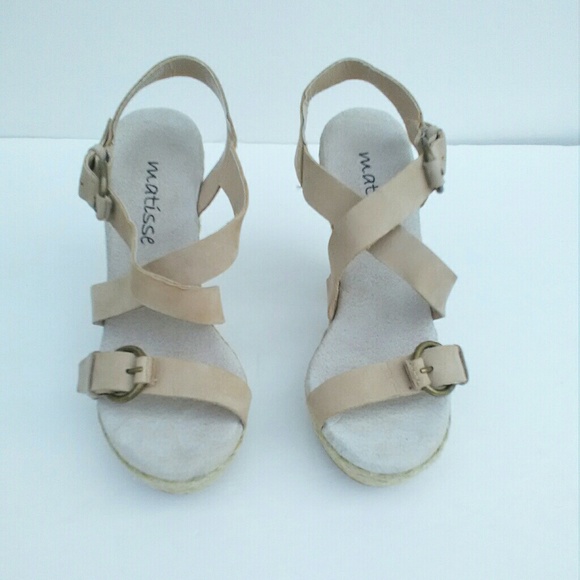 Matisse Leather Strappy Platform Sandals - Picture 3 of 4