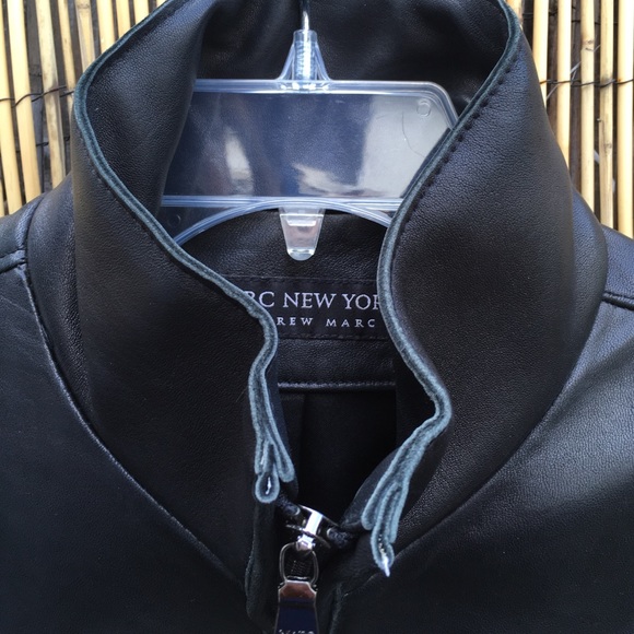 Black leather jacket- - Picture 6 of 7