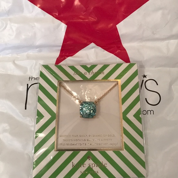 kate spade Jewelry - Kate Spade blue necklace