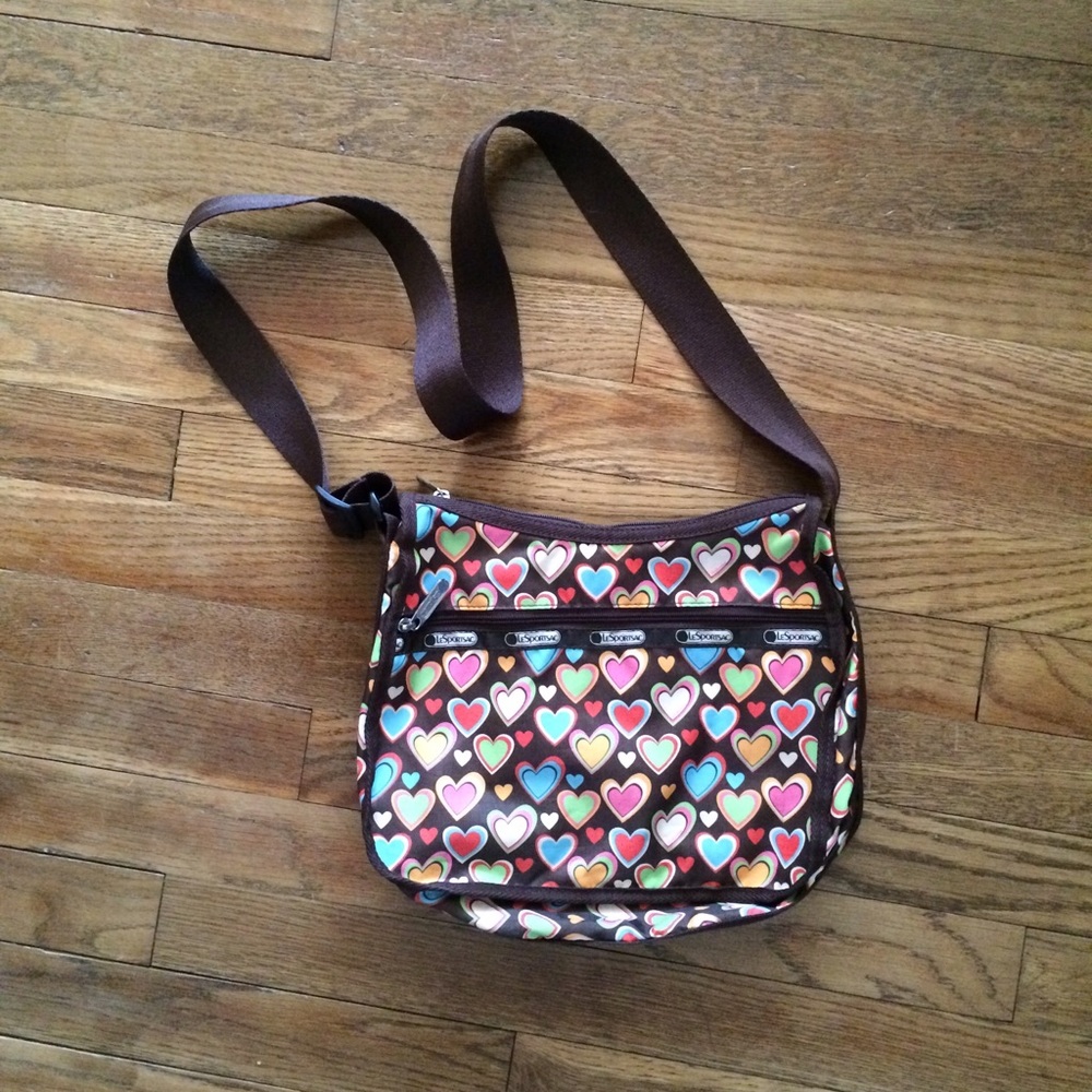 Hearts Medium Le Sportsac Crossbody Bag