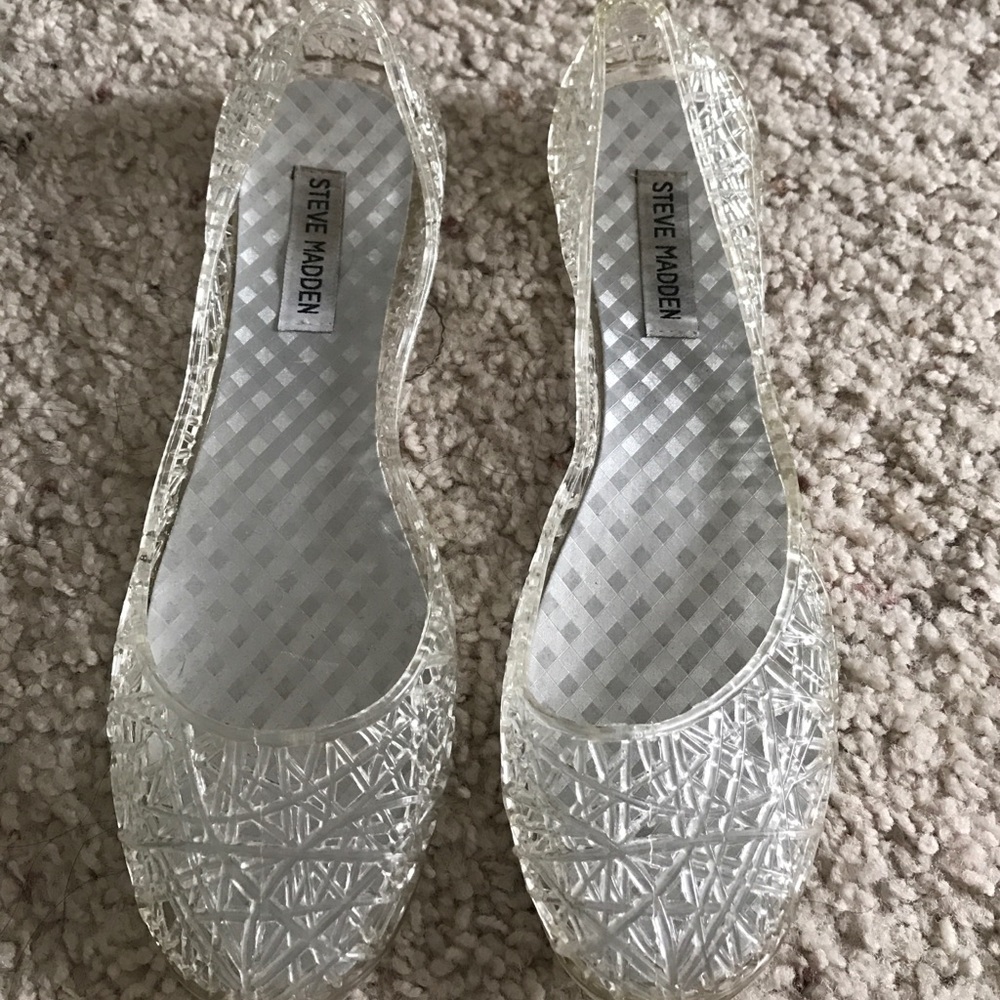 Clear jelly flats