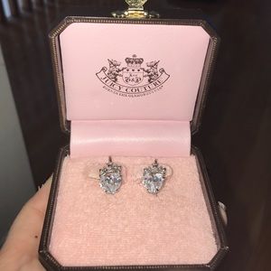 Juicy Couture earrings with box! Brand new!
