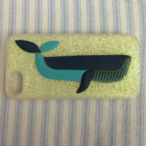 whale glitter iphone 5/5s case