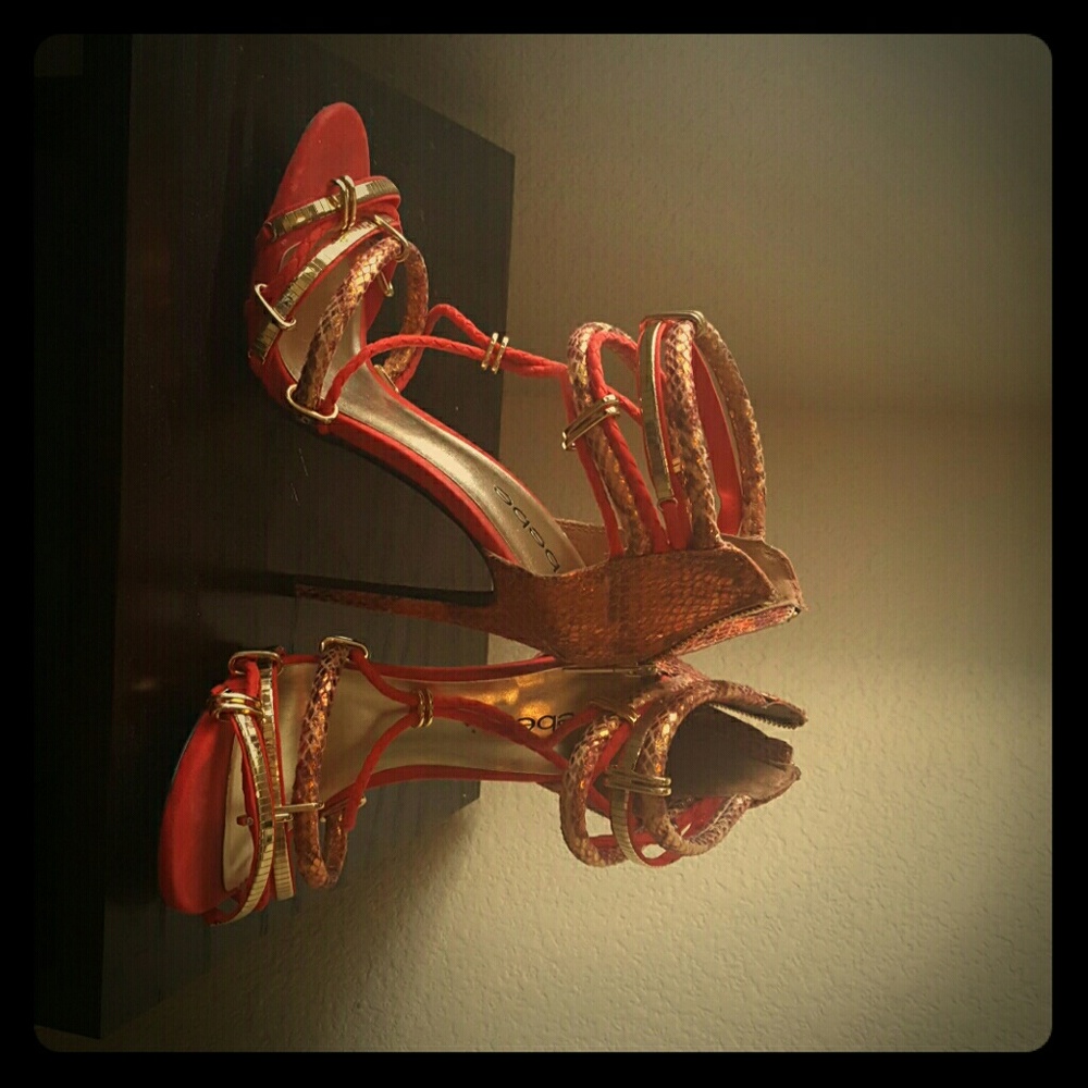 Bebe Shoes never worn
