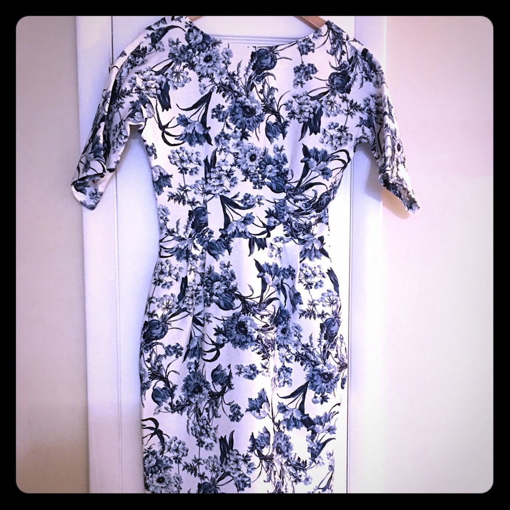 ASOS Wiggle Dress Floral Print