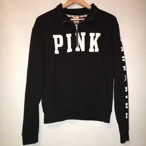VS Pink Half Zip Up
