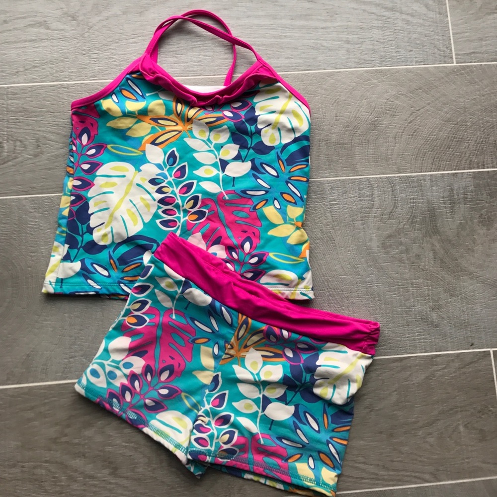 Girls tankini bathing suit