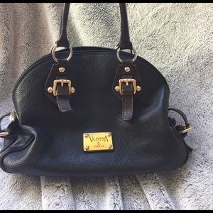 Valentina genuine leather bag. Made in Italy