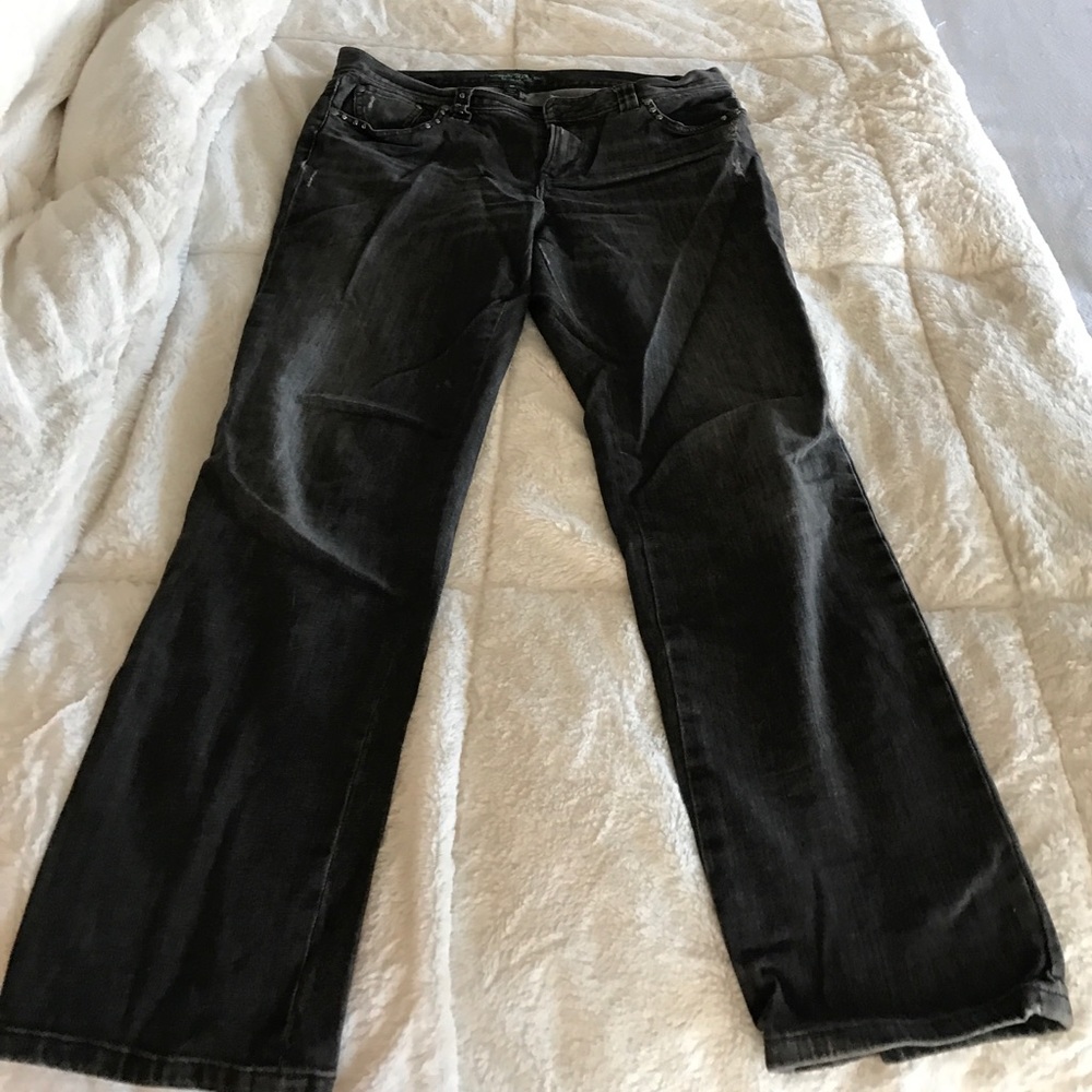 LRL Lauren Jeans Co. 8P Black jeans,