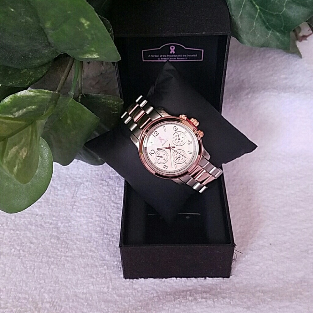 NWOT Support Breat cancer awareness watch