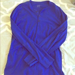 J. CREW LONG SLEEVE HENLEY