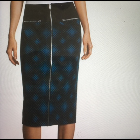 Worthington Blocked Moro pencil skirt avail 4 & 6 - Picture 3 of 3