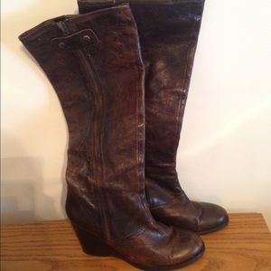 Apepazza Brown leather boots