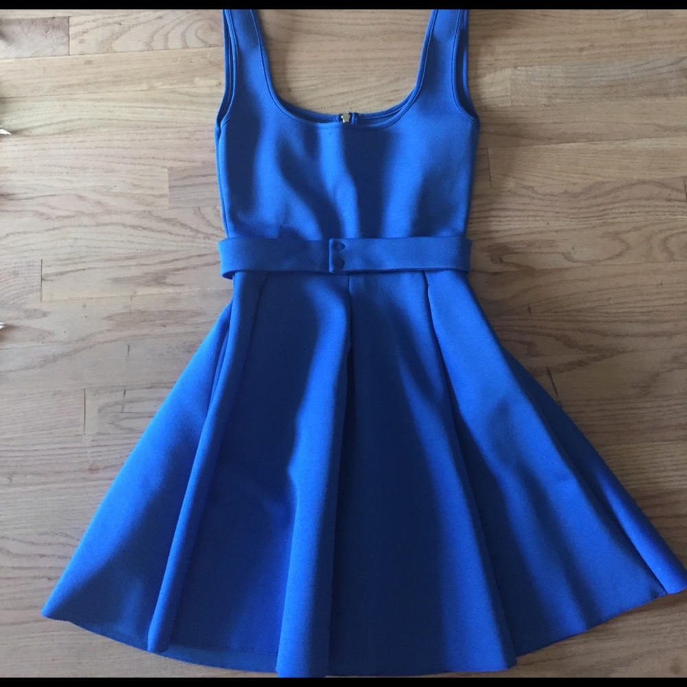 Maje cobalt neoprene dress - Picture 5 of 8