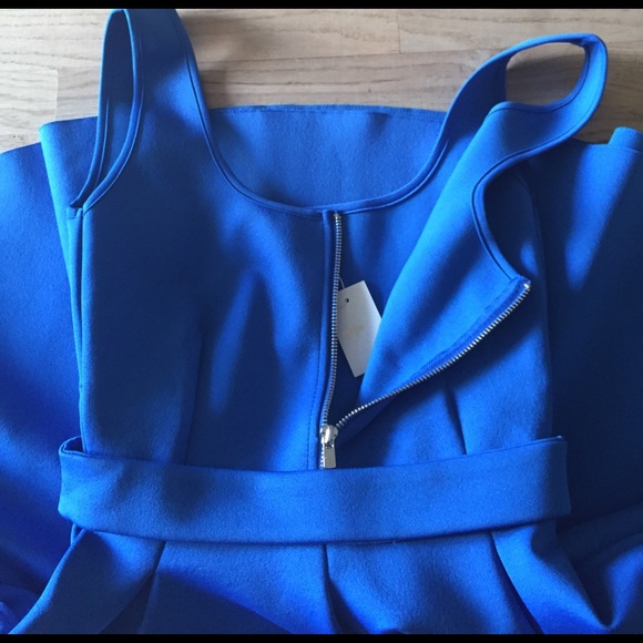 Maje cobalt neoprene dress - Picture 7 of 8