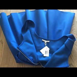 Maje cobalt neoprene dress