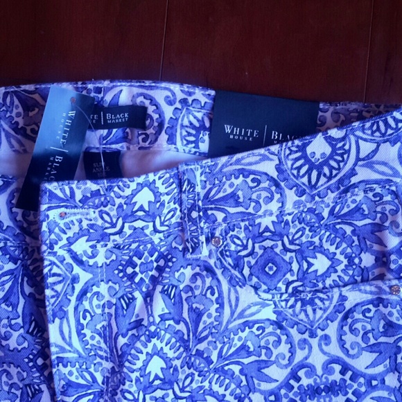 NWT White House Black Market Slim Ankle Jean - Picture 2 of 4