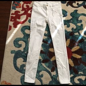 American Eagle White Jeggings