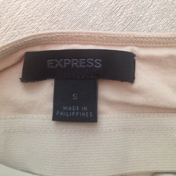 Express beige sequined camisole size S - Picture 2 of 2