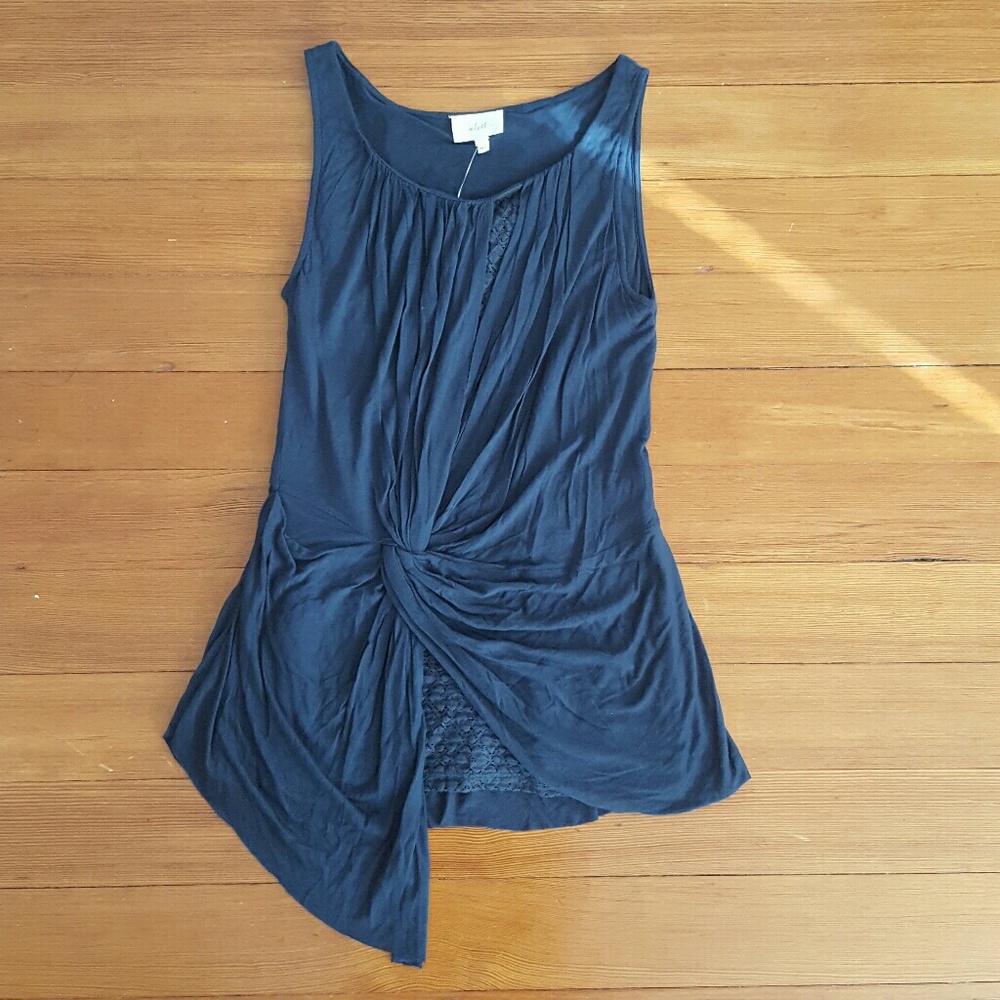 Anthro | Grecian Drape Top