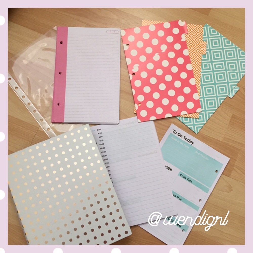 🌸Mini Binder Set