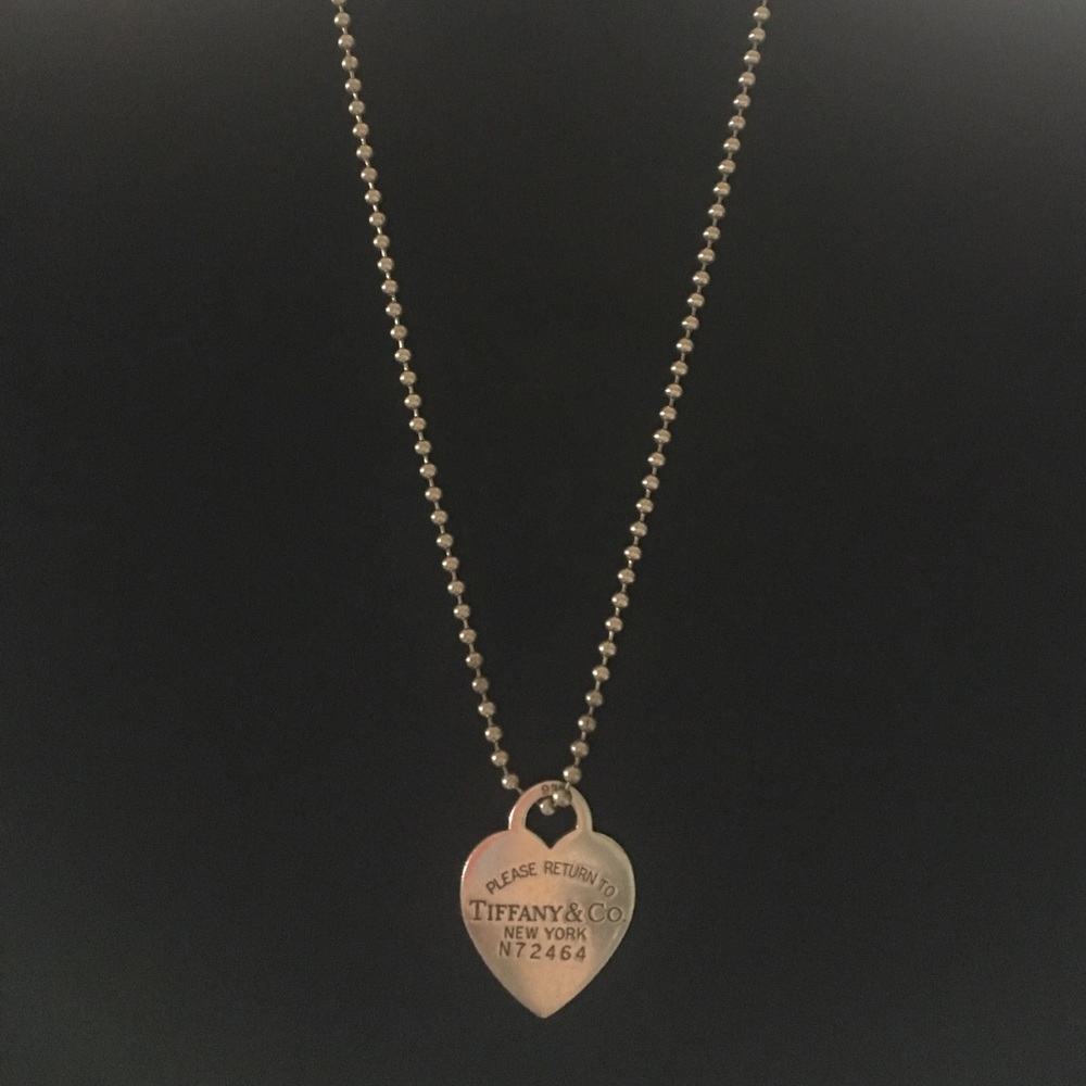 Tiffany & Co retired heart necklace