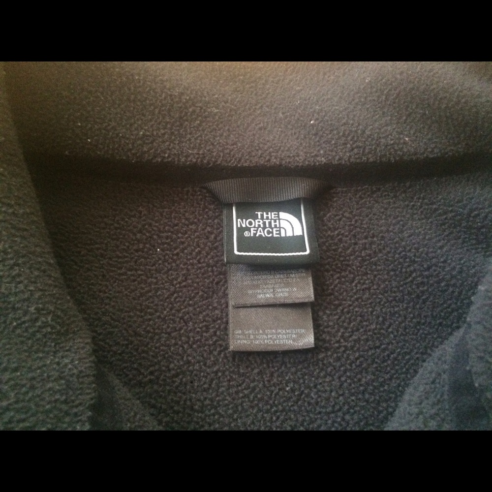 SOLD🐘The North Face dark gray Zip-up Men fleece - Picture 3 of 4