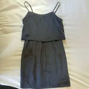 Madewell silk overlay cami mini dress with tag