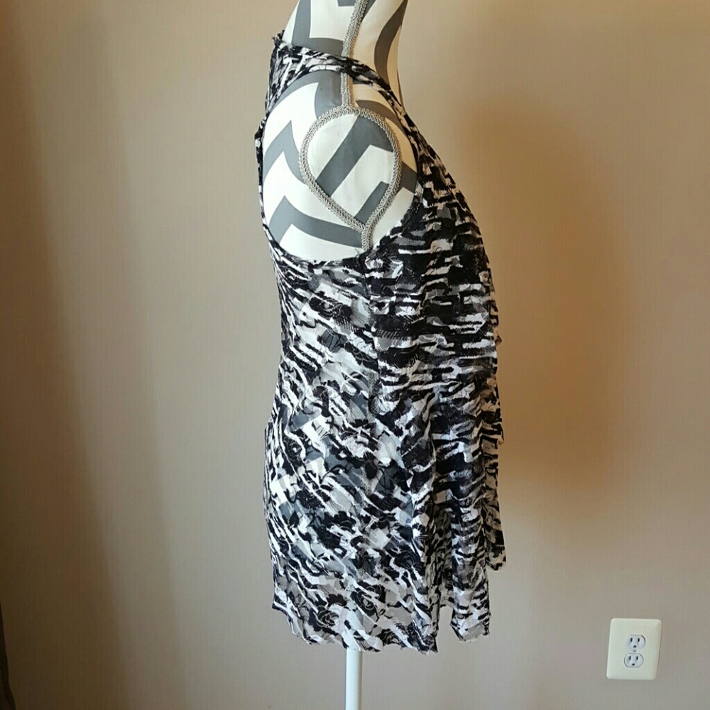 Beautiful Mesh Racerback Top - Picture 2 of 3