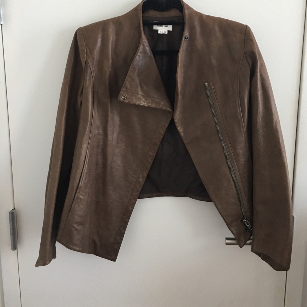 Helmet Lang Biker jacket