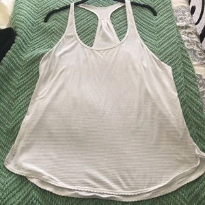 Lululemon White Singlet