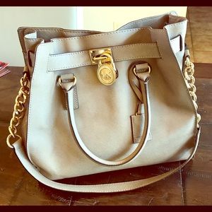 Michael Kors Saffiano Hamilton Tote