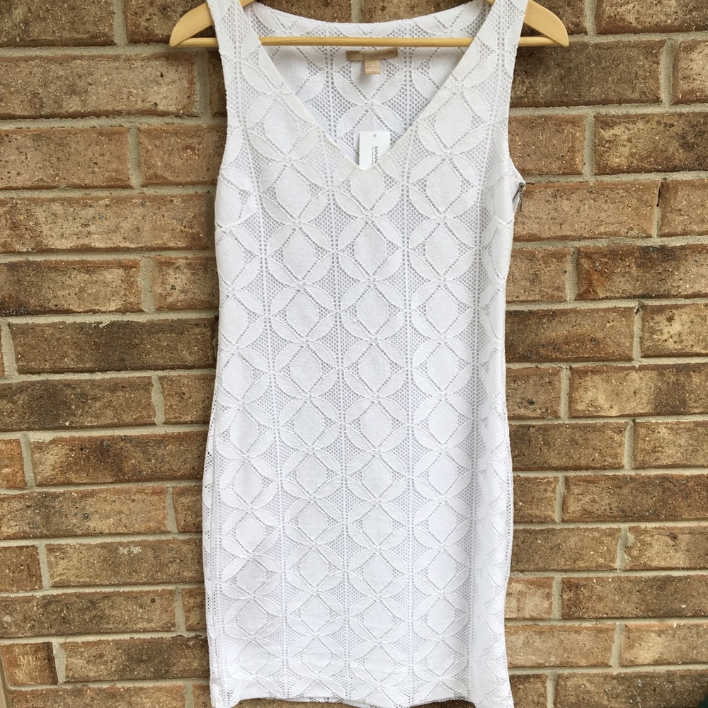Banana Republic White Dress