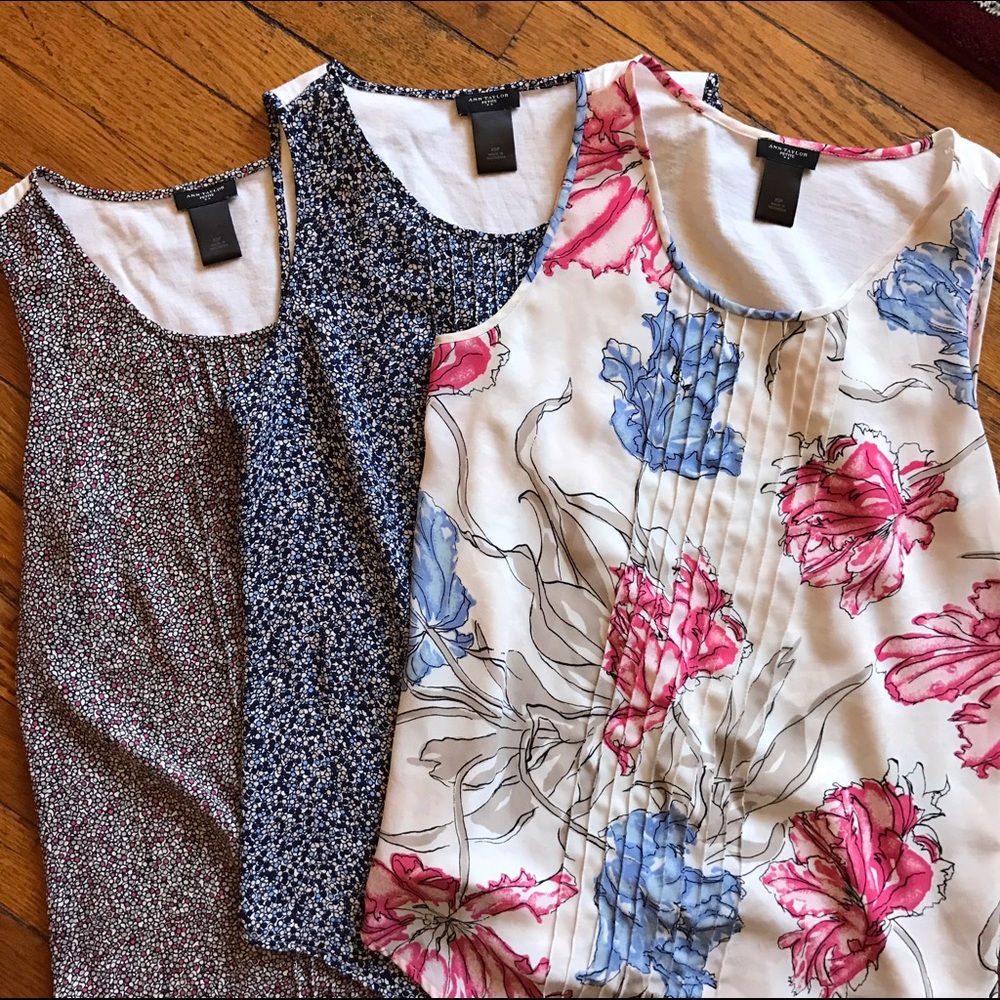 Ann Taylor petite shirt bundle