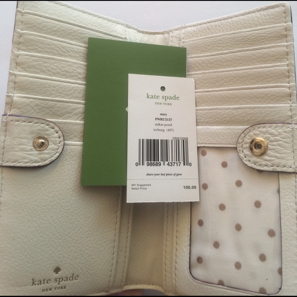 KATE SPADE NWT STACEY WALLET $100 - Picture 3 of 3