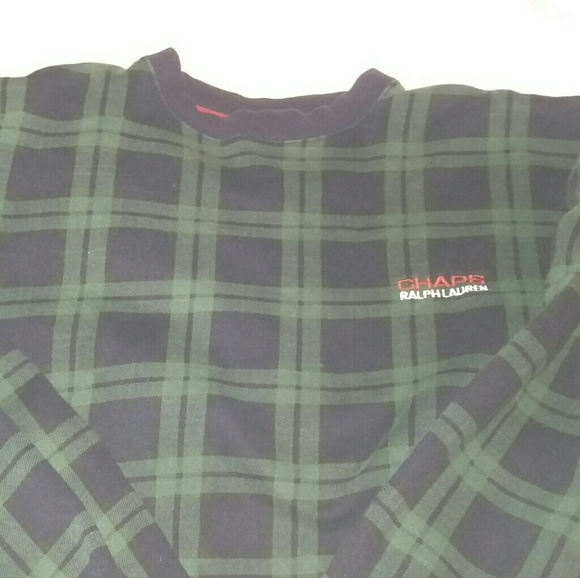 Ralph Lauren Vintage Plaid Sweater - Picture 2 of 4