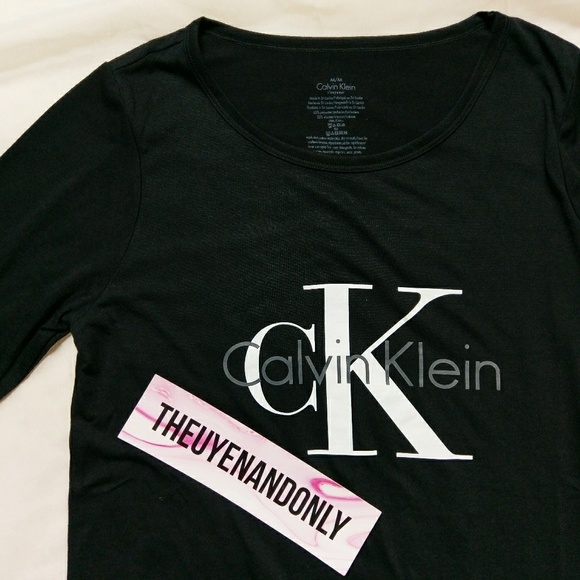 🎉LAST 1🎊 NWT RARE Calvin Klein CK Lounge Dress - Picture 4 of 4