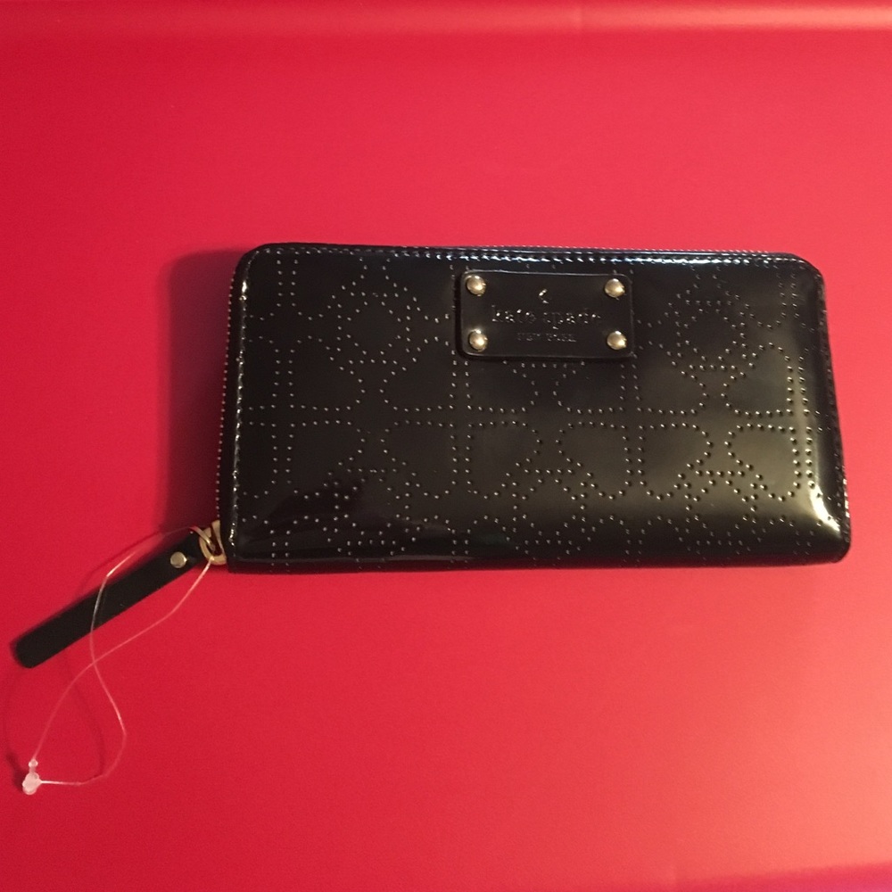 Authentic Kate Spade Black Wallet