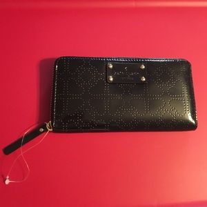 Authentic Kate Spade Black Wallet