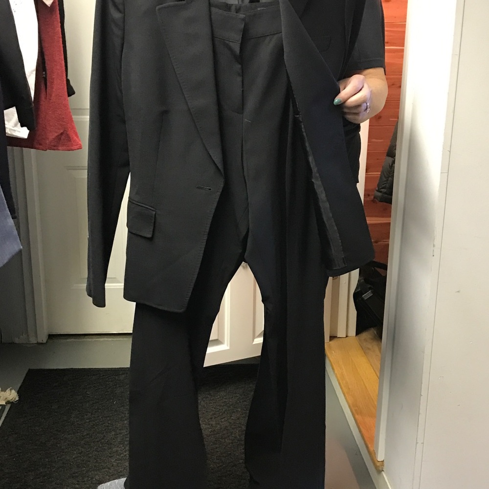 Beautiful long black dress pants