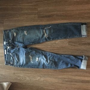 AG distressed jeans
