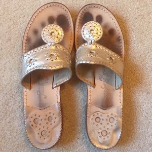 Platinum Jack Rogers sz 7