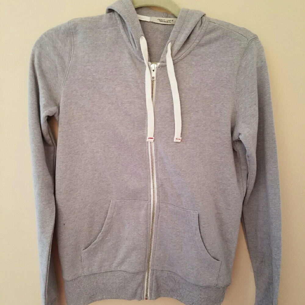 NWOT Grey Full-zip Hoody