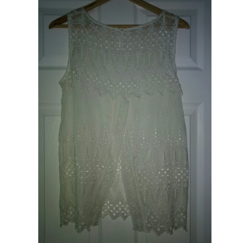 lace tank top