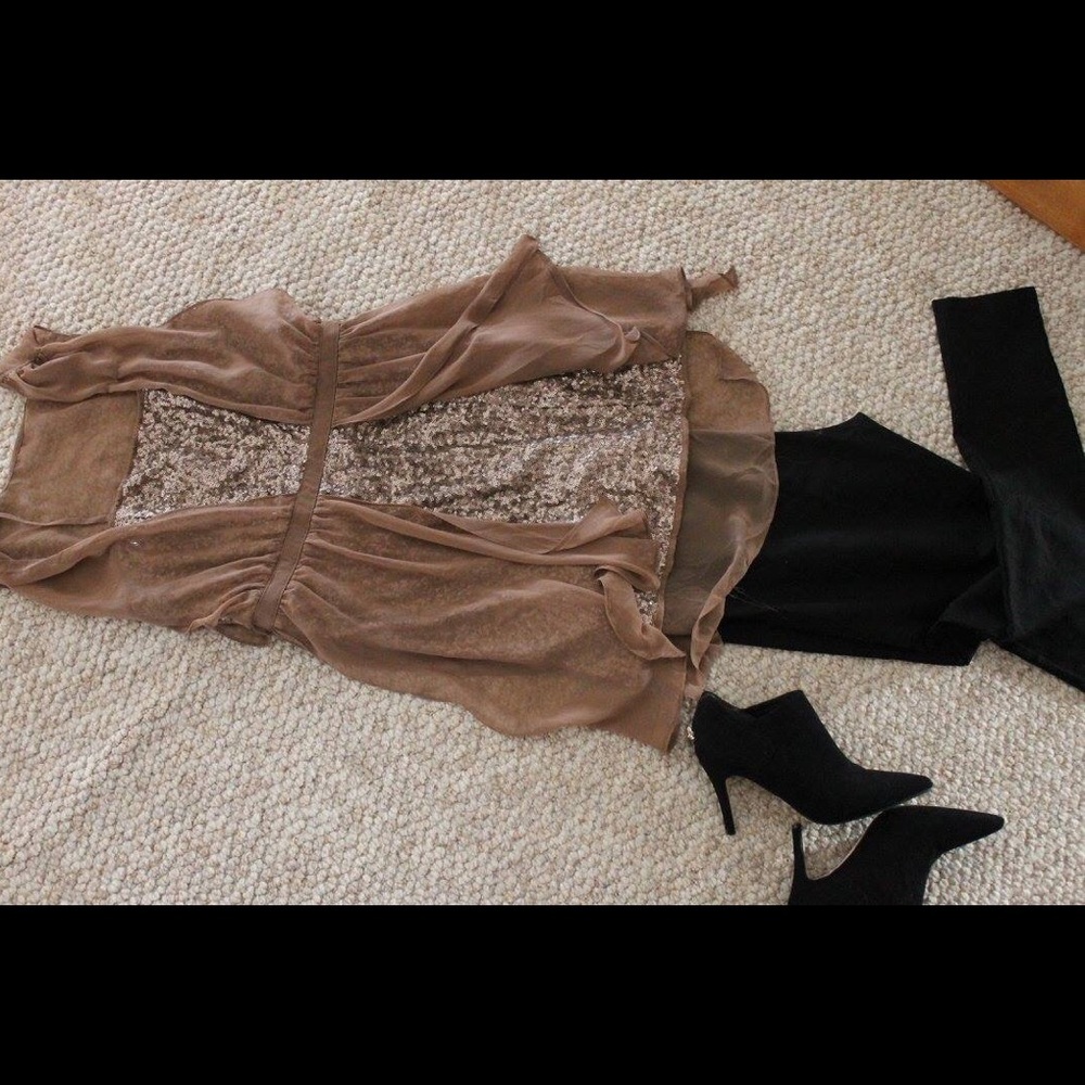 Champagne dress/tunic