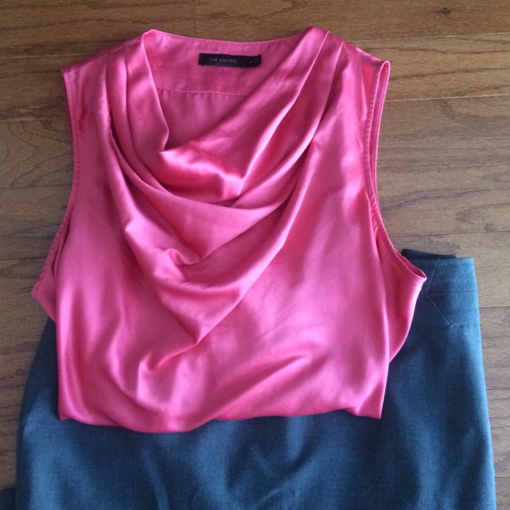 The Limited pink sleeveless top size XL