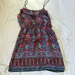 American Eagle print dress with pockets