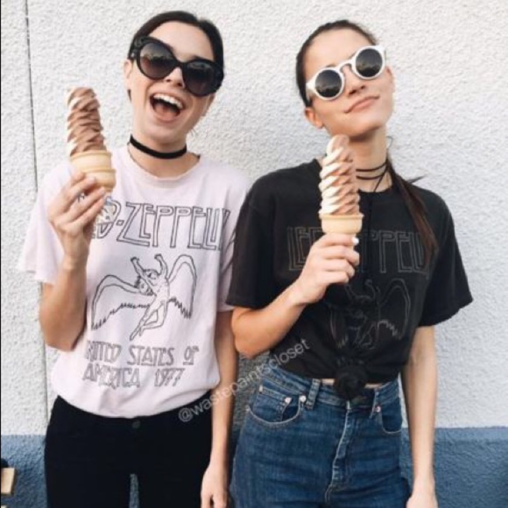 Led-zeppelin brandy melville shirt