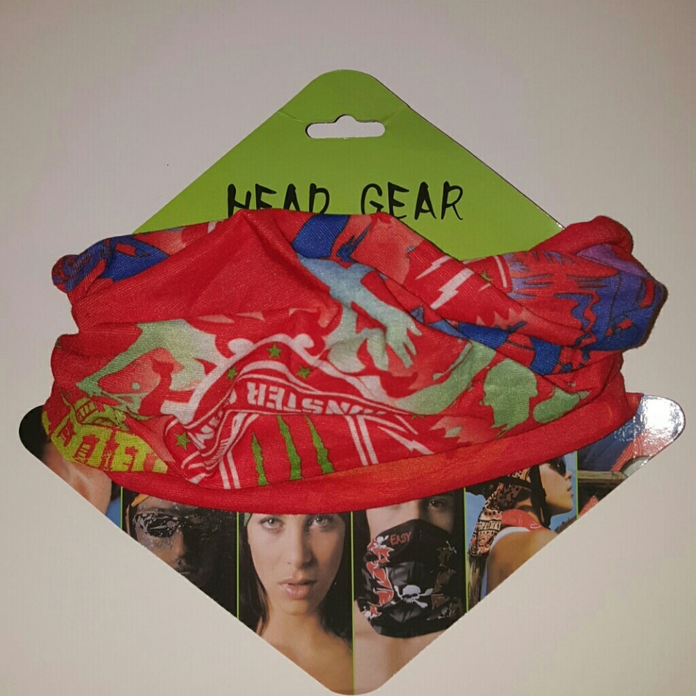 Multi function headgear/facemask/scarf/wristband